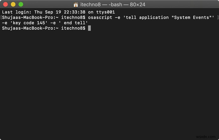 macOS 터미널 명령어로 화면 밝기 조절하는 방법