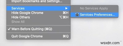 macOS 서비스 메뉴 완벽 활용 가이드: 옵션 추가부터 단축키 설정까지