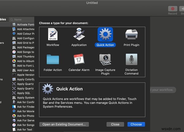 macOS 빠른 작업(Quick Actions)으로 PDF 페이지에 워터마크 넣는 방법