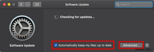 macOS 소프트웨어 자동 업데이트 활성화 방법