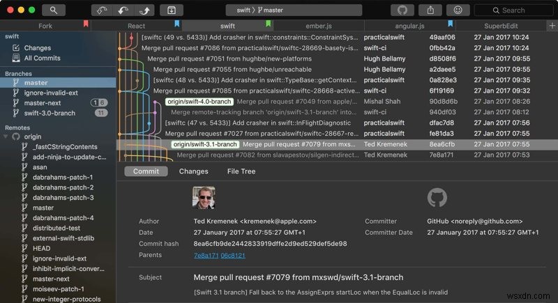맥(Mac) 사용자를 위한 최고의 GUI Git 클라이언트 5선