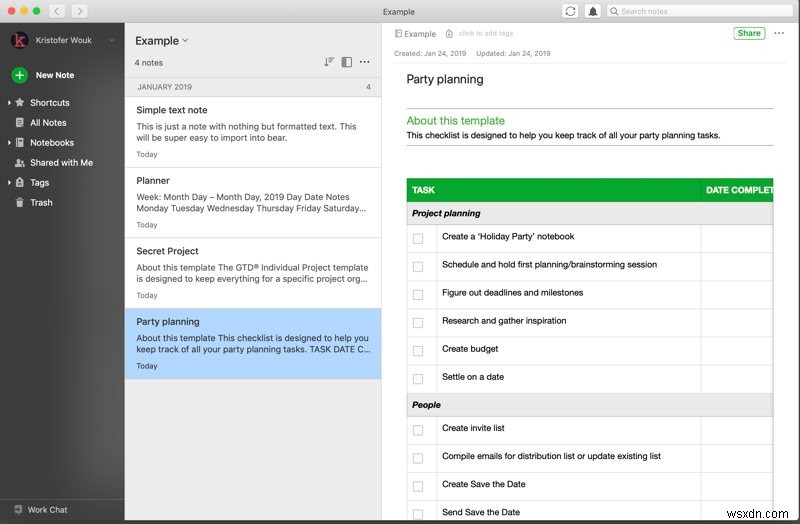 Evernote에서 Bear로 노트 옮기기: 완벽 마이그레이션 가이드