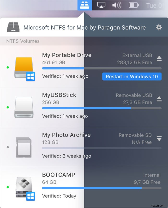 macOS에서 NTFS 드라이브에 쓰는 3가지 방법
