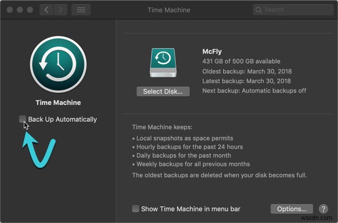맥에서 여러 드라이브로 Time Machine 백업 설정하는 방법