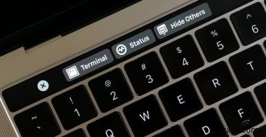 MacBook Pro 터치 바를 진짜 유용하게 만드는 방법