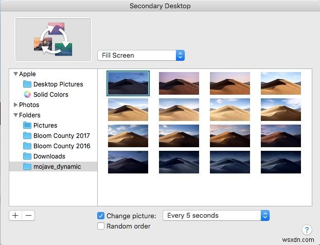 macOS Mojave의 다이내믹 데스크탑 기능, 지금 바로 Mac에서 쓰는 법