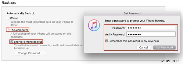iOS 및 Mac 백업 암호화하는 방법 완벽 가이드
