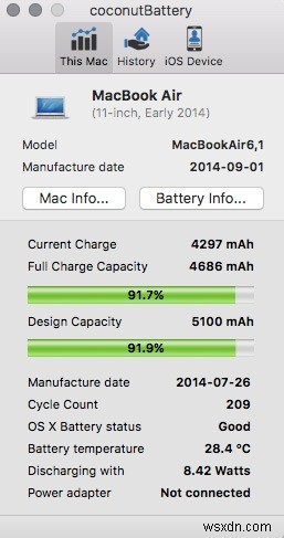 Mac에서 아이폰 배터리 진단하는 방법 (coconutBattery 완벽 가이드)