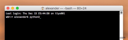 Mac에서 Python 3 업그레이드하고 사용하는 방법