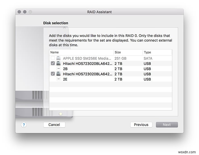 macOS 시에라에서 RAID 설정하는 방법 완벽 가이드