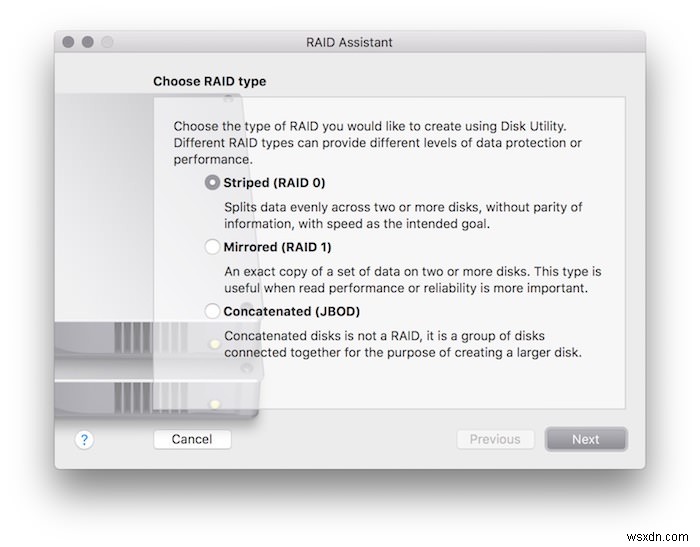 macOS 시에라에서 RAID 설정하는 방법 완벽 가이드
