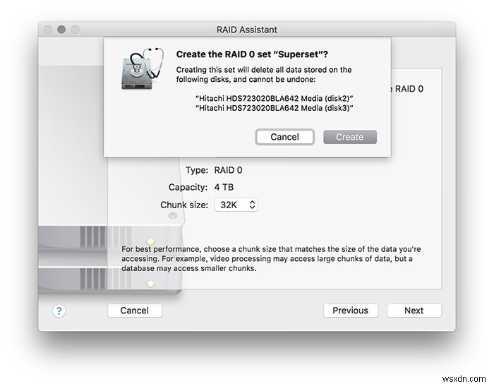 macOS 시에라에서 RAID 설정하는 방법 완벽 가이드