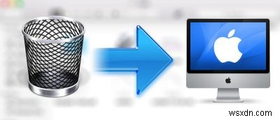 맥(Mac) 데스크탑에 휴지통 아이콘 추가하는 방법