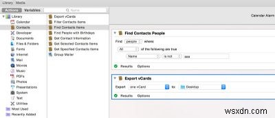 OS X에서 연락처 자동 백업 설정하는 방법 – Automator 활용 가이드