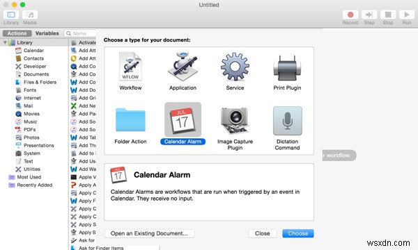 OS X에서 연락처 자동 백업 설정하는 방법 – Automator 활용 가이드