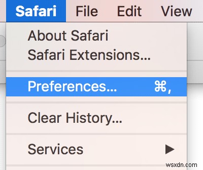 맥(Mac) 사파리(Safari)에서 웹페이지 소스 코드 확인하는 방법