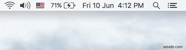 Mac 메뉴 막대에서 이름 제거 및 복원하는 방법