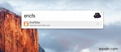 EncFSGui로 macOS에서 암호화 폴더 간편하게 만들고 마운트하는 방법