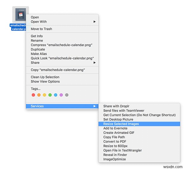 Mac에서 이미지 크기 한 번에 빠르게 조정하는 방법 – Automator 활용법