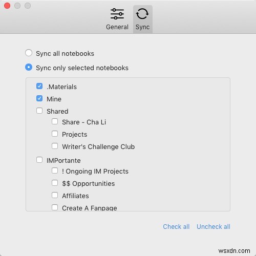 Alternote – 단순하지만 강력한 Mac OS X용 Evernote 기반 노트 앱