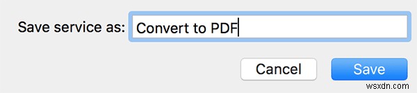 맥(Mac)에서 우클릭 한 번으로 DOCX 파일을 PDF로 변환하는 방법
