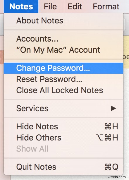 Mac 메모 앱에서 노트에 암호 잠금 설정하는 방법