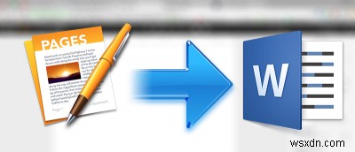 Pages 문서를 Microsoft Word 형식으로 변환하는 방법