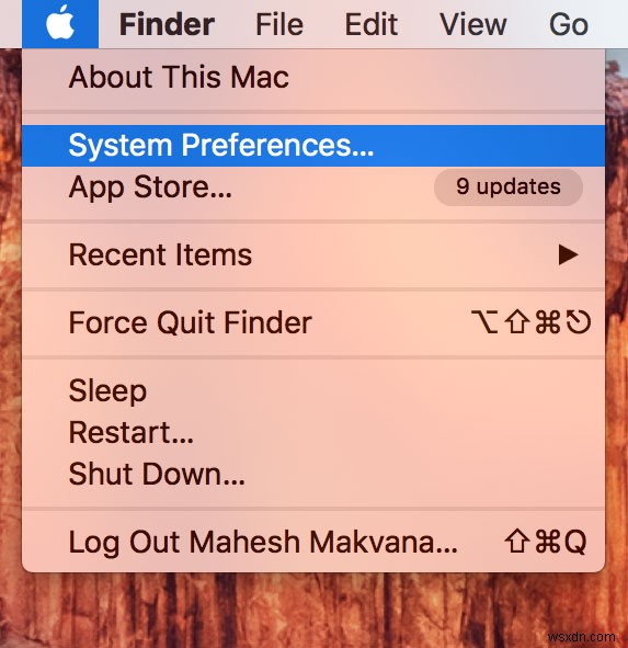 OS X El Capitan에서 커서가 커지는 현상 막는 방법
