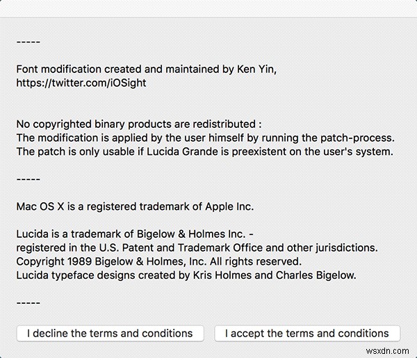 OS X El Capitan 기본 시스템 글꼴을 Lucida Grande로 되돌리는 완벽 가이드