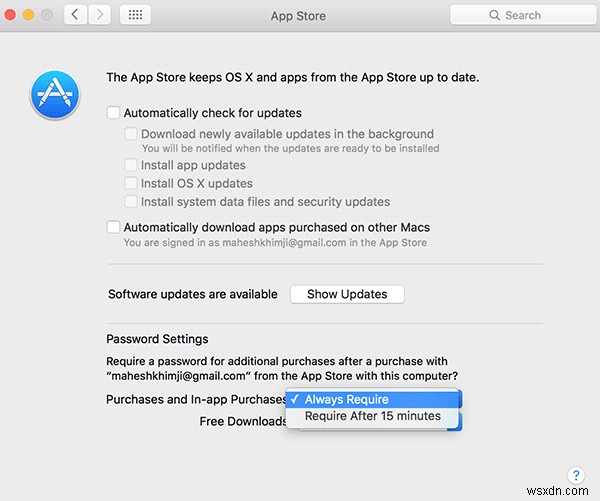 Mac 앱스토어에서 무료 앱 다운로드할 때 암호 입력 건너뛰는 방법