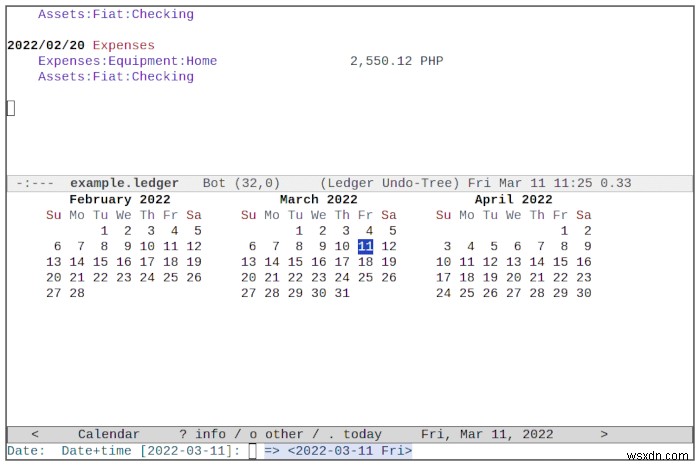 Emacs에서 Ledger Mode로 재정을 체계적으로 관리하는 방법