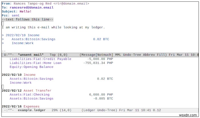 Emacs에서 Ledger Mode로 재정을 체계적으로 관리하는 방법