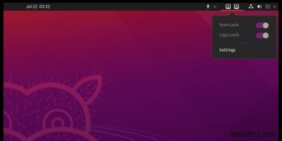 우분투(Ubuntu)에서 Caps Lock 키 표시기 활성화하는 방법