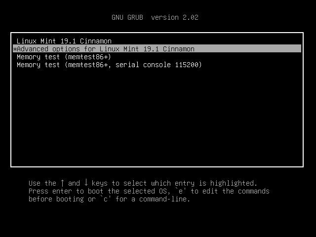 우분투(Ubuntu)에서 복구 모드(안전 모드)로 부팅하는 방법
