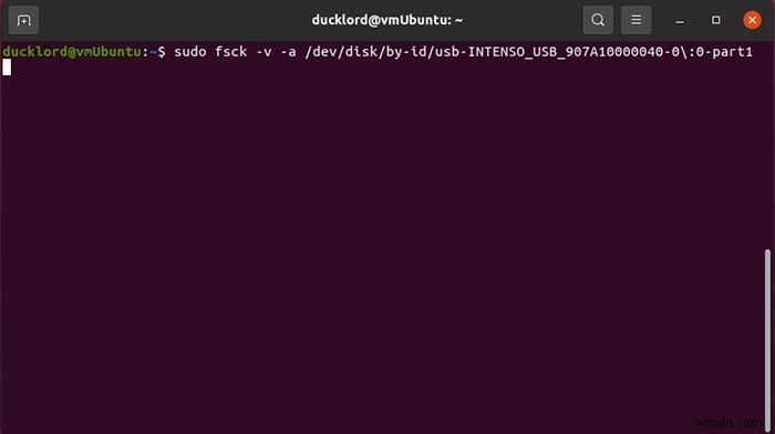 Linux에서 손상된 USB 드라이브 복구하는 방법 (백업부터 포맷까지)