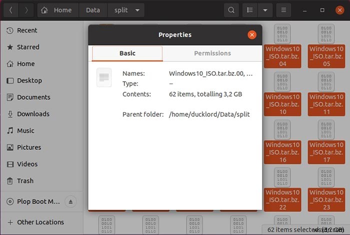 우분투(Ubuntu)에서 대용량 파일을 압축하고 분할하는 방법
