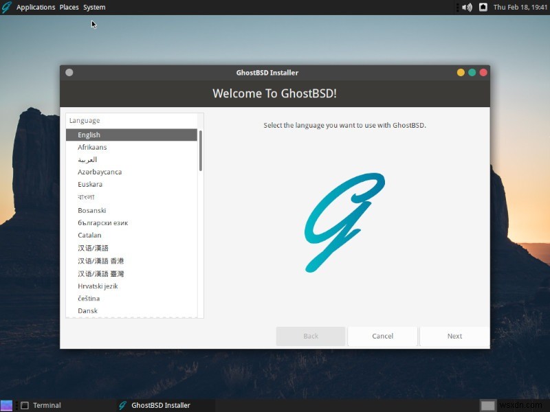 GhostBSD 리뷰: 간단하고 가벼운 FreeBSD 기반 데스크톱 OS