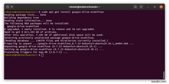 리눅스에서 Google Drive로 파일 자동 백업하는 방법 (google-drive-ocamlfuse + CRON)