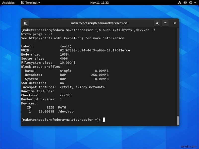 Btrfs 초보자 가이드: 리눅스 CoW 파일시스템 시작하기