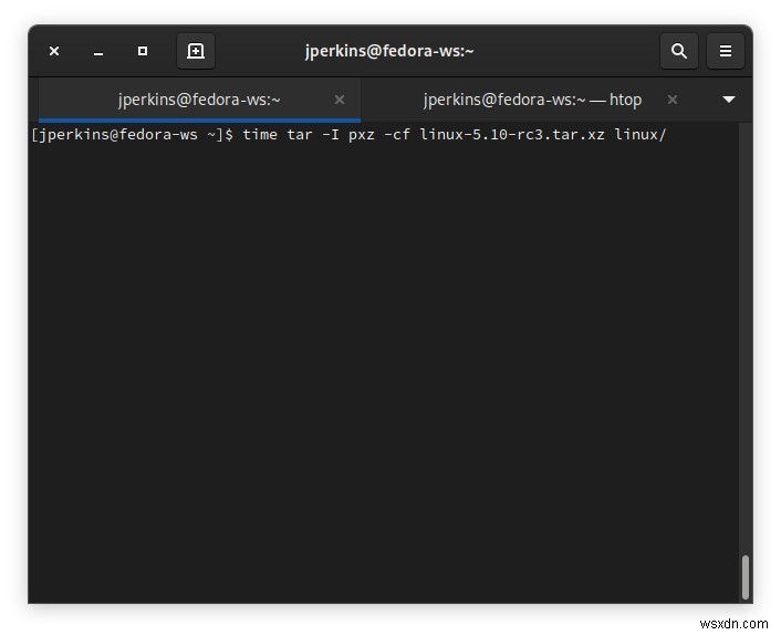 tar와 pigz·pbzip2·pxz로 모든 CPU 코어를 활용해 아카이브 압축 속도 높이는 방법