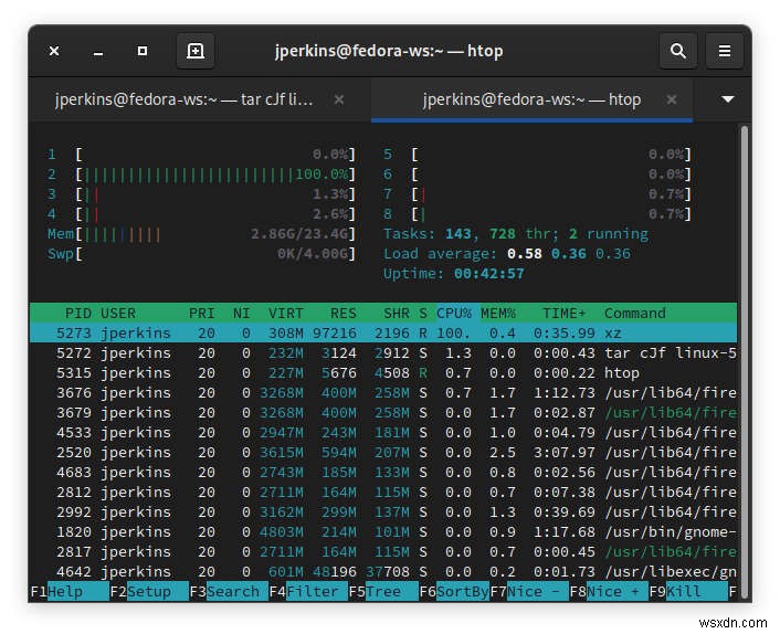 tar와 pigz·pbzip2·pxz로 모든 CPU 코어를 활용해 아카이브 압축 속도 높이는 방법