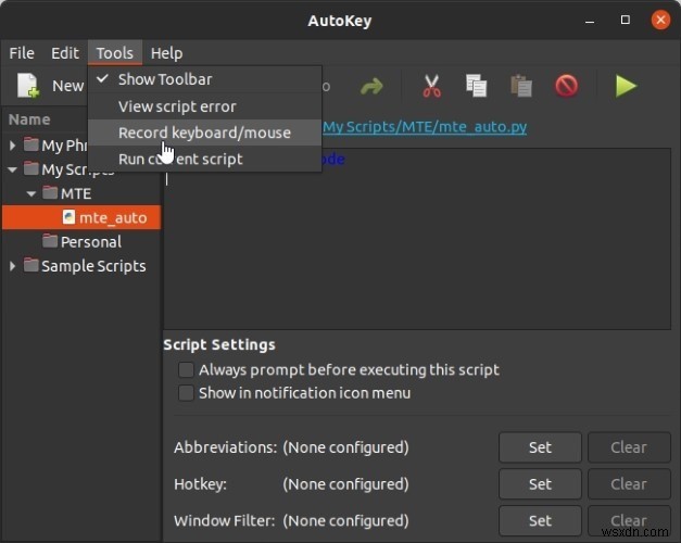 AutoKey – 리눅스에서 나만의 키보드 단축키와 텍스트 확장 만들기