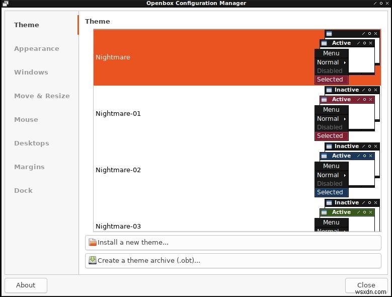 리눅스에서 Openbox 창 관리자 설치 및 설정하는 방법
