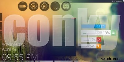2021년 리눅스 사용자를 위한 최고의 Conky 테마 7선