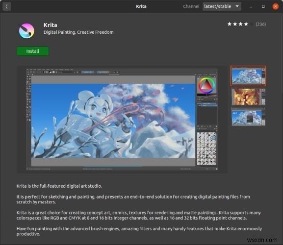 우분투(Ubuntu)에 최신 버전 Krita 설치하는 3가지 방법