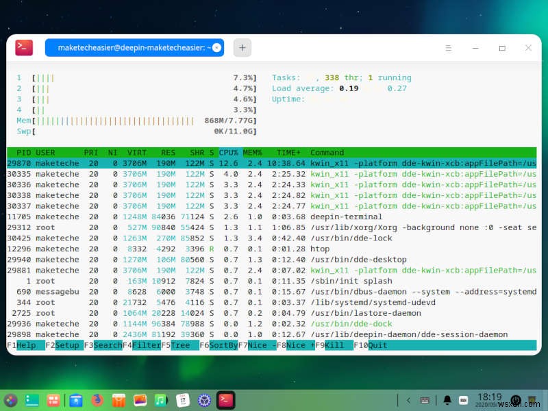 Deepin 데스크탑 리뷰: 아름답고 세련된 배포판과 데스크탑 환경