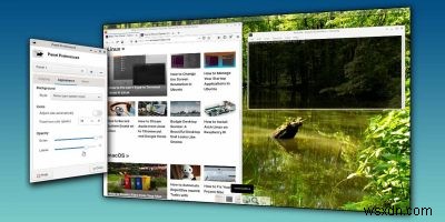 XFCE 패널과 터미널을 투명하게 만드는 방법