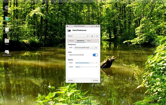 XFCE 패널과 터미널을 투명하게 만드는 방법