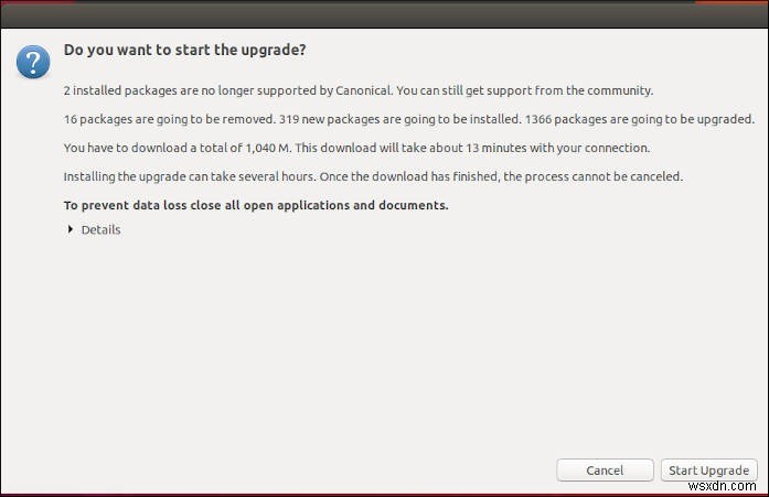 Ubuntu 18.04 LTS에서 20.04 LTS로 안전하게 업그레이드하는 방법