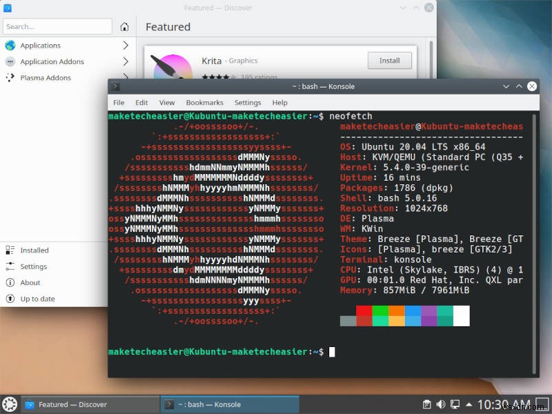 KDE Plasma 리뷰: 데스크톱 환경의 스위스 군용 칼